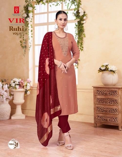 Vir ruhi vol 1 fancy kurti wholesale market